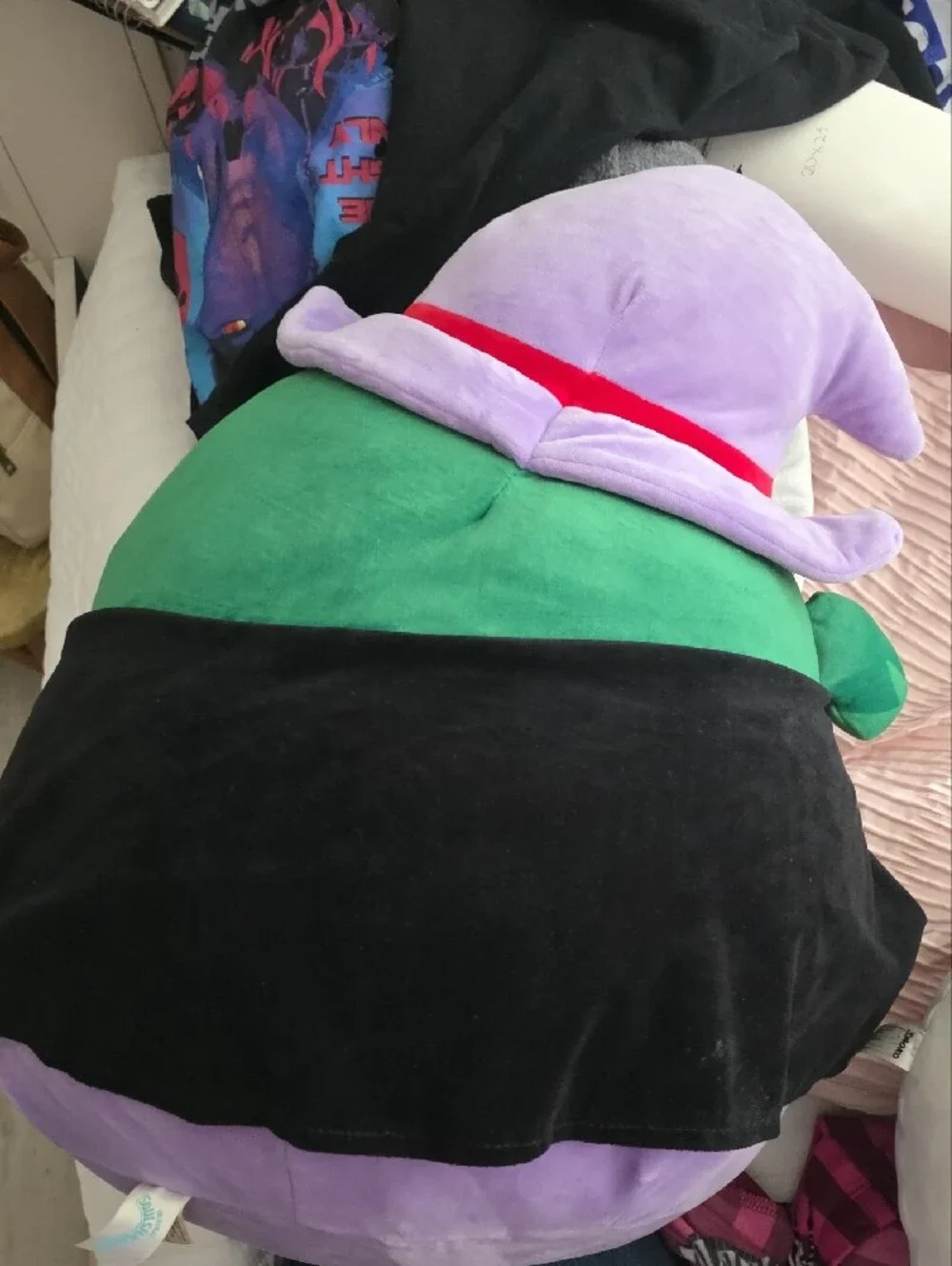 Squishmallows Witch Plush — Purple, Green & Red Costume